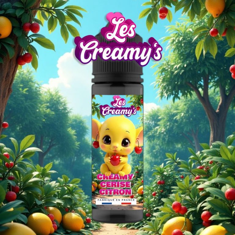 Creamy cerise citron