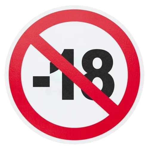 Interdit aux moins de 18 ans