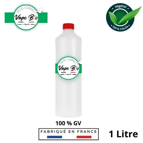 Base végétale MPGV GV colza bio DIY e-liquide Vape Bio