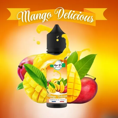 E-liquide bio Vape Bio – Mango Delicious, arôme mangue naturel