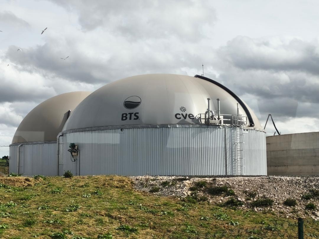 Unité de méthanisation de Trifyl pour la valorisation énergétique des déchets organiques