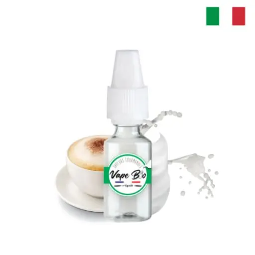 Arôme concentré Cappuccino en 10ml pour préparation DIY.