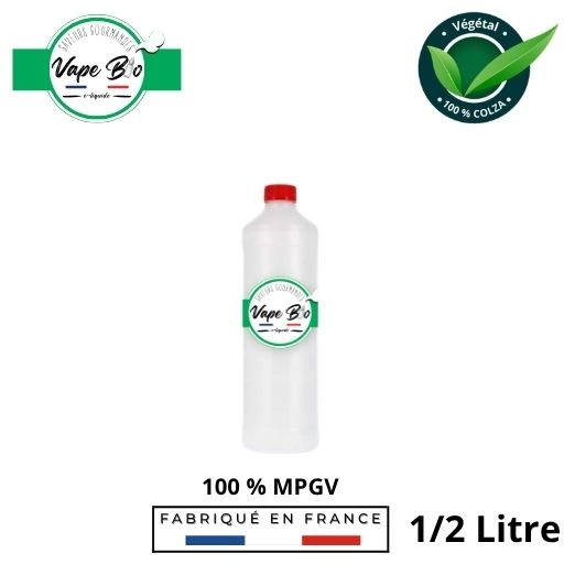 Base 500 ml 100% MPGV (Mono Propylène Glycol Végétal) - DIY - Vape Bio