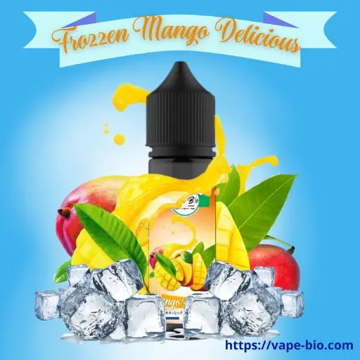 Frozen Mango Delicious 50ml, e-liquide fruité à la mangue extra fraîche.