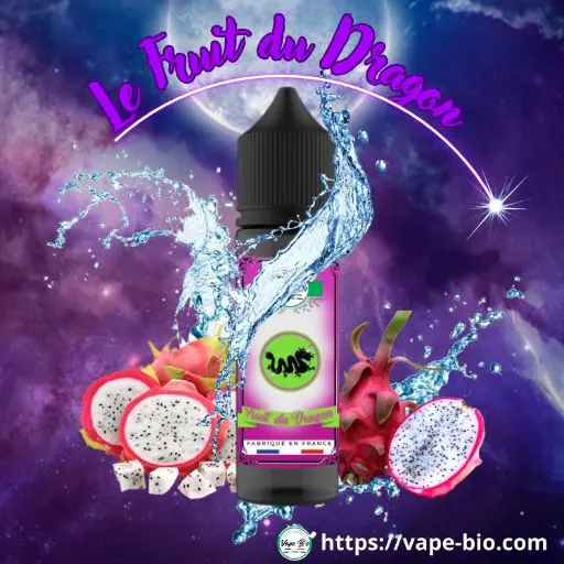 Fruit du dragon 50ml, e-liquide fruité aux extraits de pitaya naturelle.