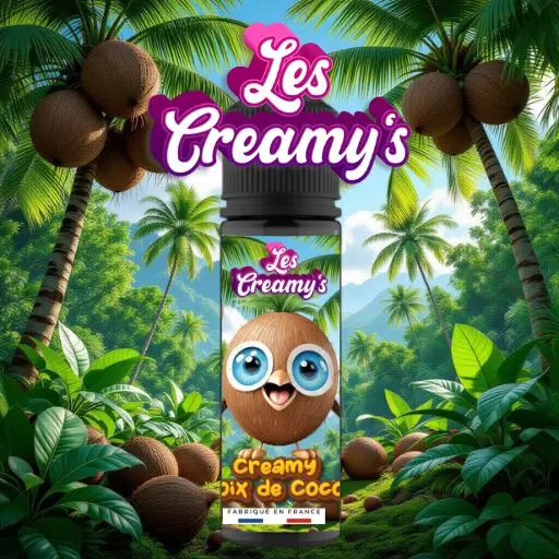 Le e-liquide creamy noix de coco apporte des notes douces et exotiques de noix de coco dans votre magasin vape toulouse.