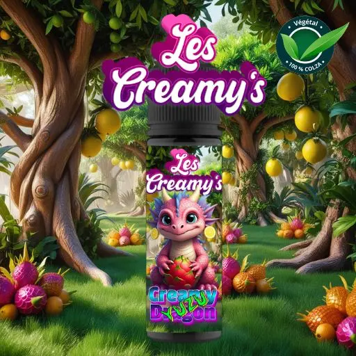 Le Creamy Fruit du Dragon Yuzu est un e liquide naturel disponible dans votre vape shop toulouse.